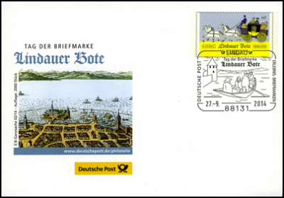 Sonder-Ganzsache "Lindauer Bote"