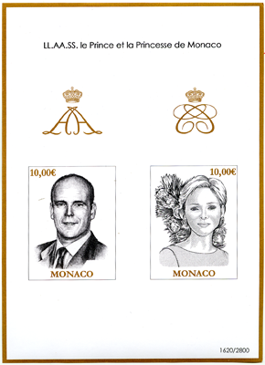 Monacophil, Monaco, Monako, Block